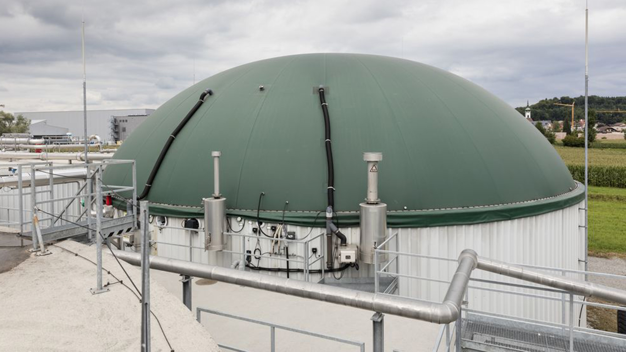Biogasanlage in Inwil